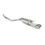 Scorpion Exhausts Nicht resonantes Cat-Back-System für Ford Fiesta Ecoboost 1.0T 100.125 und 140 PS