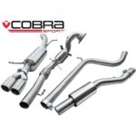Cobra Turbo Back System (mit Sports Cat & Resonater) Skoda Fabia VRS 1.4 TSI