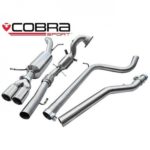 Cobra Turbo Back System (mit Sp / Cat & nicht resoniert) Skoda Fabia VRS 1.4 TSI