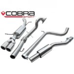 Cobra Turbo Back System (mit De-Cat & Resonator) Skoda Fabia VRS 1.4 TSI