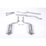 Milltek Sport SSXAU038 Non-Resonated (Louder) Cat-Back Exhaust System with Polished Trims