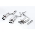 Milltek Sport SSXAU134 Resonated (Quieter) Cat-Back Exhaust System with Polished Trims (For Manual Models)