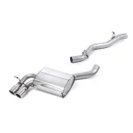 Milltek Sport SSXAU197 Non-Resonated (Louder) Cat-Back Exhaust System with Polished Trims