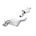 Milltek Sport SSXAU198 Resonated (Quieter) Cat-Back Exhaust System with Polished Trims