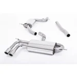 Milltek Sport SSXAU259 Resonated (Quieter) Cat-Back Exhaust System with Polished Trims