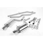 Milltek Sport SSXAU295 Non-Resonated (Louder) Cat-Back Exhaust System with GT100 Trims