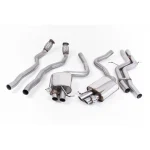 Milltek Sport SSXAU335 Non-Resonated (Louder) Cat-Back Exhaust System (U.S Spec)  - Uses OE Trims