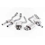 Milltek Sport SSXAU336 Resonated Cat-Back Exhaust System - Uses OE Trims