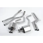 Milltek Sport SSXAU365 Non-Resonated (Louder) Cat-Back Exhaust System - Uses OE Tips