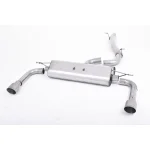 Milltek Sport SSXAU483MP Non-Resonated (Louder) Cat-Back Exhaust Systems