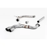 Milltek Sport SSXAU569MP Non-Resonated (Louder) Cat-Back Exhaust Systems
