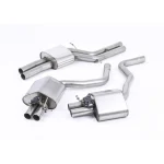 Milltek Sport SSXAU579 Road+ Cat-Back Exhaust System - Fits OE Tips