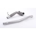 Milltek Sport SSXAU586 Stainless Steel Cast Large Bore Downpipe with Hi-Flow Sports Catalyst (For OE Cat-Back)