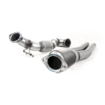 Milltek Sport SSXAU726 Large Bore Downpipe with Hi-Flow Sports Catalyst (For All Exhausts)