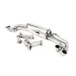 Milltek Sport SSXAU743 Valved Cat-Back Exhaust System - Uses OE Trims