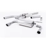 Milltek Sport SSXBM1019MP Resonated (Quieter) Cat-Back Exhaust Systems (For 435i M Sport Valance)
