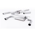 Milltek Sport SSXBM1021MP Resonated (Quieter) Cat-Back Exhaust Systems (For 435i M Sport Valance)