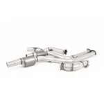 Large Bore Downpipe Pair with Hi-Flow Sports Catalysts (For Milltek Cat-Back) SSXBM1093