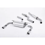 Milltek Sport SSXBM961 Resonated (Quieter) Cat-Back Exhaust System with Twin Polished Trims