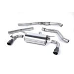 Milltek Sport SSXBM990MP Non-Resonated (Louder) Race Cat-Back Exhaust Systems