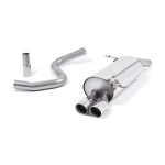 Milltek Sport SSXFD084 Front Pipe-Back System with Twin 80mm GT80 Trims (For OE Downpipe and Cat)