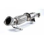 Large Bore Downpipe with Hi-Flow Sports Catalyst (For Milltek Cat-Back) SSXFD125