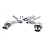 Milltek Sport SSXFD160MP Resonated (Quieter) Cat-Back Exhaust Systems (For Roush Valance)