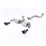 Milltek Sport SSXFD165MP Non-Resonated (Louder) Cat-Back Exhaust Systems with Twin Rear Silencer Assembly