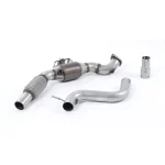 Milltek Sport SSXFD170 Large Bore Downpipe with Hi-Flow Sports Catalyst (For OE Cat-Back)