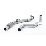 Large Bore Downpipe with Catalyst Delete (For Milltek Cat-Back) SSXFD172