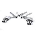 Milltek Sport SSXFD182MP Resonated (Quieter) Cat-Back Exhaust Systems (For Roush Valance)