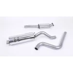 Milltek Sport SSXFD199MP Resonated (Quieter) Cat-Back Race Exhaust Systems