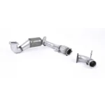 Milltek Sport SSXFD236 Stainless Steel Cast Downpipe with Race Cat (For OE Cat-Back)