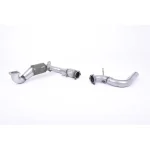 Stainless Steel Cast Downpipe with Race Cat (For Milltek Cat-Back) SSXFD237