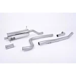 Milltek Sport SSXFD246 Road+ Cat-Back Exhaust System with GT-90 Titanium Trim