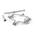 Milltek Sport SSXM007 Non-Resonated (Louder) Cat-Back Exhaust System with Polished Trims