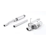 Milltek Sport SSXM012 Cat-Back Exhaust System with Polished Trim