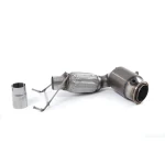 Large Bore Downpipe with Hi-Flow Sports Catalyst (For Milltek Cat-Back) SSXM418