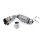 Milltek Sport Large Bore Downpipe with Catalyst Delete (For OE Cat-Back)