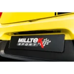 Milltek Sport Black Number Plate SSXMKT133