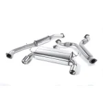 Milltek Sport SSXNI001 Cat-Back Exhaust System with Polished Trims