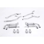Milltek Sport SSXPO110MP Non-Resonated (Louder) Cat-Back Exhaust Systems