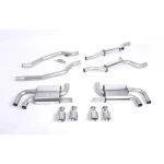 Milltek Sport SSXPO111MP Resonated (Louder) Cat-Back Exhaust Systems