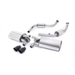 Milltek Sport SSXPO117MP Resonated (Quieter) Cat-Back Exhaust Systems