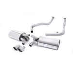 Milltek Sport SSXPO118MP Non-Resonated (Louder) Cat-Back Exhaust Systems