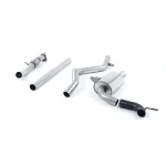 Milltek Sport SSXRN402 Non-Resonated (Louder) Cat-Back Exhaust System - Uses OE Tip