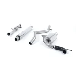 Milltek Sport SSXRN406 Resonated (Quieter) Cat-Back Exhaust System - Uses OE Tip