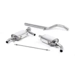 Milltek Sport SSXRN408 Non-Resonated (Louder) Cat-Back Exhaust System - Uses OE Trims