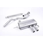 Milltek Sport SSXRN421 Resonated Cat-Back Exhaust System - Uses OE Tips