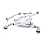 Milltek Sport SSXSB041MP Resonated (Quieter) Primary Cat-Back Exhaust Systems